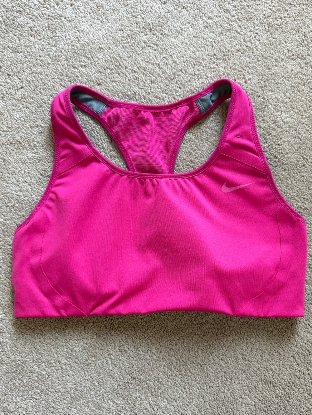 Nike Dri-Fit Support Sports Bra 706579-616 Pink Womens Size S